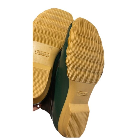 Sperry Brown and Green Ankle Boots - Picture 5 of 10